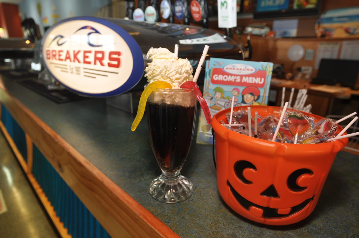 No tricks, just treats at Breakers on Halloween